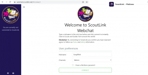 Cos'è scoutlink chat?